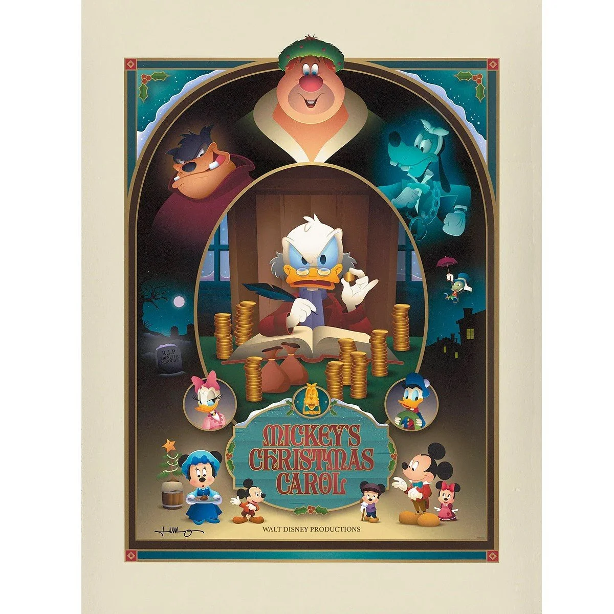 ディズニー Disney Fine Art トレヴァー・カールトン Disney Authorized Gallery — Studio Seven Arts